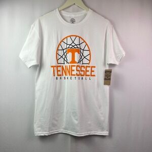 Rivalry Threads Tennessee Volunteers Basketball T-Shirt White Mens Small NWT